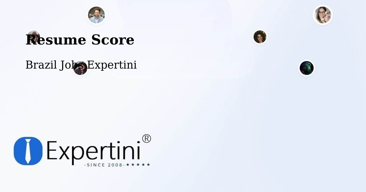 Resume Score & Job Description Match Tool – Sinop - Brazil Jobs Expertini